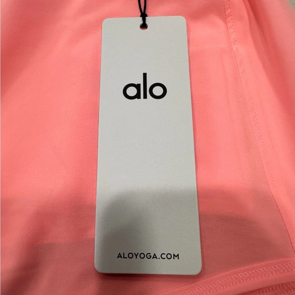 LAST ONE! SAME DAY SHIP NWT ALO YOGA Neon Bubblegum Pink MATCH POINT SKIRT short - Picture 10 of 12